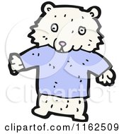 Poster, Art Print Of Polar Bear In A Shirt