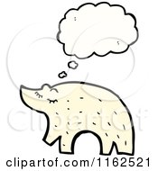 Poster, Art Print Of Thinking Polar Bear