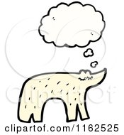 Poster, Art Print Of Thinking Polar Bear