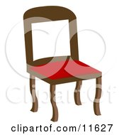Poster, Art Print Of Chair With A Red Seat