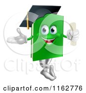Poster, Art Print Of Green Book Mascot Graduate