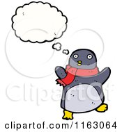 Poster, Art Print Of Thinking Penguin