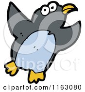 Cartoon Of A Penguin Royalty Free Vector Illustration