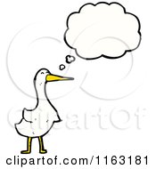 Poster, Art Print Of Thinking Goose