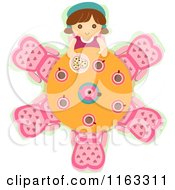 Poster, Art Print Of Doll At A Tea Party Table