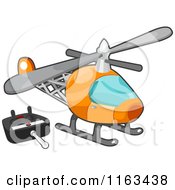 Poster, Art Print Of Remote Controlled Helicopter Toy