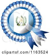 Poster, Art Print Of Shiny Guatemala Flag Rosette Bowknots Medal Award