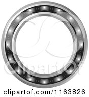 Clipart Of A Bearing Frame Royalty Free Vector Illustration