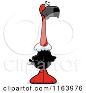 Happy Vulture Mascot