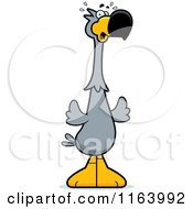 Scared Dodo Bird Mascot