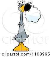 Poster, Art Print Of Dreaming Dodo Bird Mascot