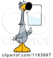 Poster, Art Print Of Talking Dodo Bird Mascot