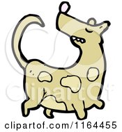 Cartoon Of A Dog Royalty Free Vector Illustration