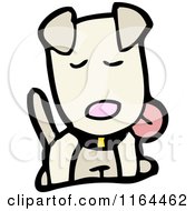 Cartoon Of A Dog Royalty Free Vector Illustration