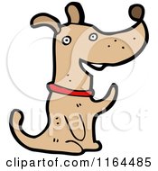 Cartoon Of A Dog Royalty Free Vector Illustration