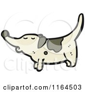 Cartoon Of A Dog Royalty Free Vector Illustration