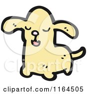 Cartoon Of A Dog Royalty Free Vector Illustration