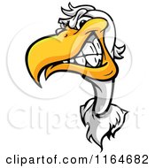 Poster, Art Print Of Aggressive Seagull Mascot