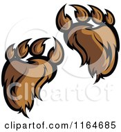 Poster, Art Print Of Furry Bear Paws