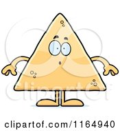 Surprised Tortilla Chip Mascot