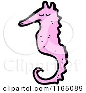 Poster, Art Print Of Pink Seahorse