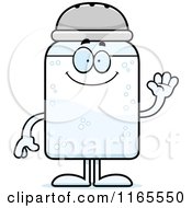 Waving Salt Shaker Mascot