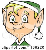 Poster, Art Print Of Male Christmas Elf Avatar