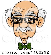 Poster, Art Print Of Bespectacled Old Man Avatar