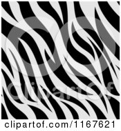 Seamless Zebra Stripes Animal Print Pattern