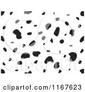 Seamless Dalmatian Animal Print Pattern