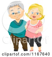 Poster, Art Print Of Happy Senior Couple