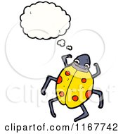 Poster, Art Print Of Thinking Yellow Ladybug