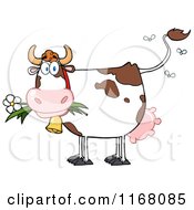 Poster, Art Print Of Stinky Cow With Flies