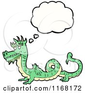 Poster, Art Print Of Thinking Green Dragon