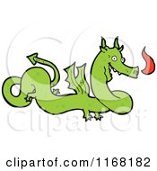 Poster, Art Print Of Green Dragon