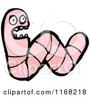 Poster, Art Print Of Pink Earth Worm