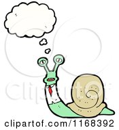 Poster, Art Print Of Thinking Business Snail