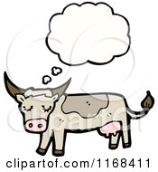 Poster, Art Print Of Thinking Cow