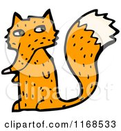 Cartoon Of A Fox Royalty Free Vector Illustration