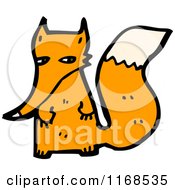 Cartoon Of A Fox Royalty Free Vector Illustration