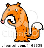 Cartoon Of A Fox Royalty Free Vector Illustration