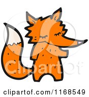 Cartoon Of A Fox Royalty Free Vector Illustration