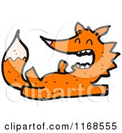 Cartoon Of A Fox Royalty Free Vector Illustration