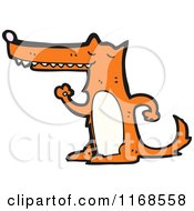 Cartoon Of A Fox Royalty Free Vector Illustration