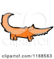 Cartoon Of A Fox Royalty Free Vector Illustration