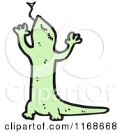 Poster, Art Print Of Green Lizard