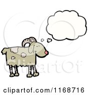 Poster, Art Print Of Thinking Goat
