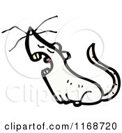 Poster, Art Print Of White Mouse Or Rat