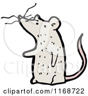 Cartoon Of A Brown Mouse Or Rat Royalty Free Vector Illustration