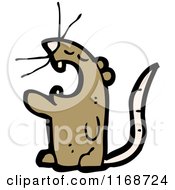 Poster, Art Print Of Brown Mouse Or Rat